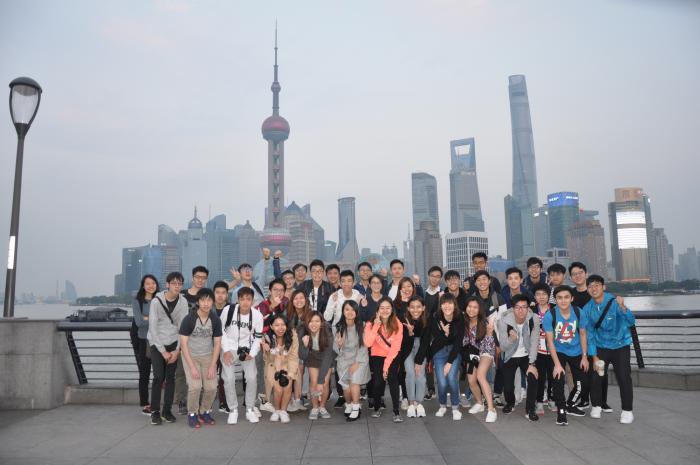 上海学生实地考察
