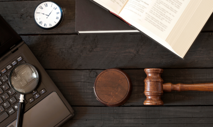 lawyer's desk