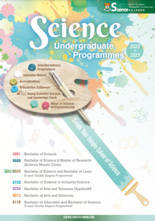 Cover image of Faculty of Science brochure 2022-23
